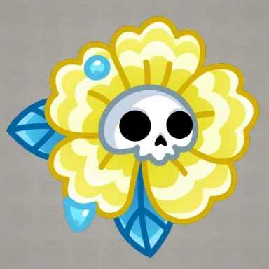 Skull Flower #21216