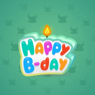 B-Day Candle