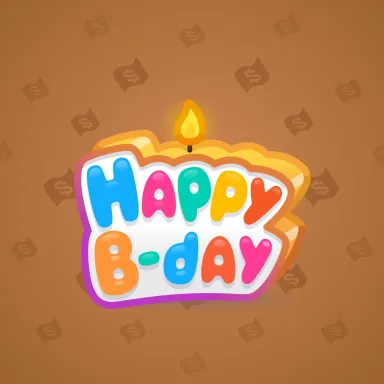 B-Day Candle