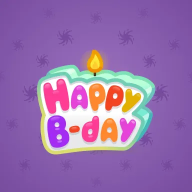 B-Day Candle