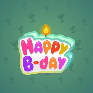 B-Day Candle