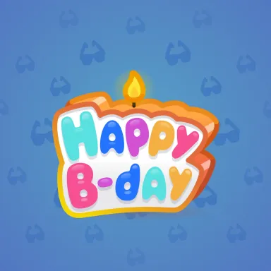 B-Day Candle #106646