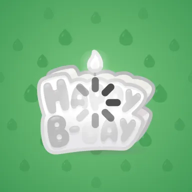 B-Day Candle