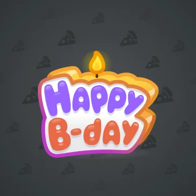 B-Day Candle #107300