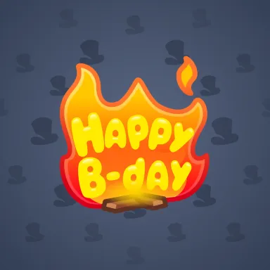 B-Day Candle