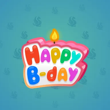 B-Day Candle #108414
