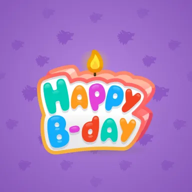 B-Day Candle