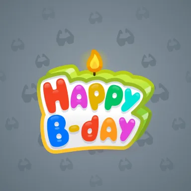 B-Day Candle