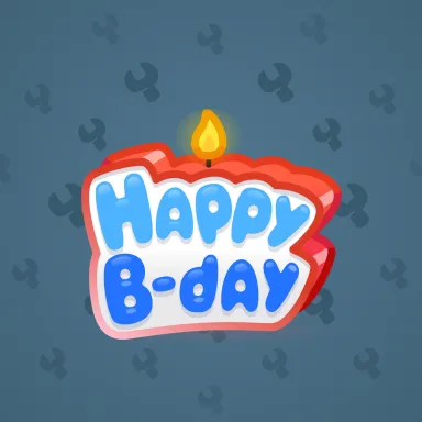 B-Day Candle