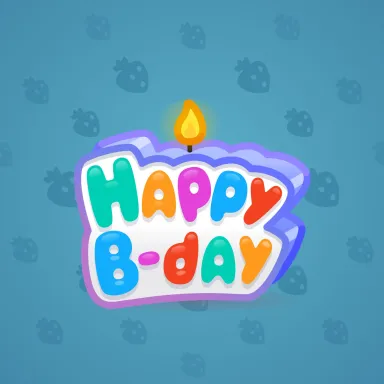 B-Day Candle
