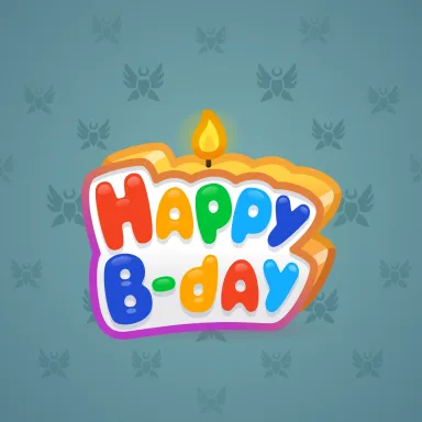 B-Day Candle #11461