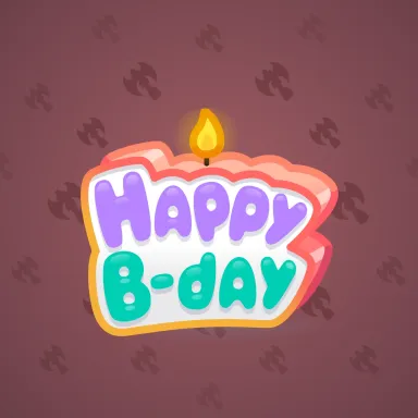 B-Day Candle