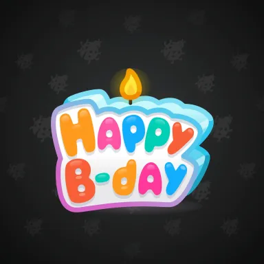 B-Day Candle #116944