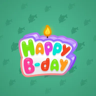 B-Day Candle #118628