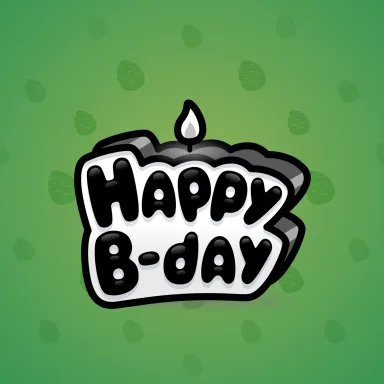 B-Day Candle