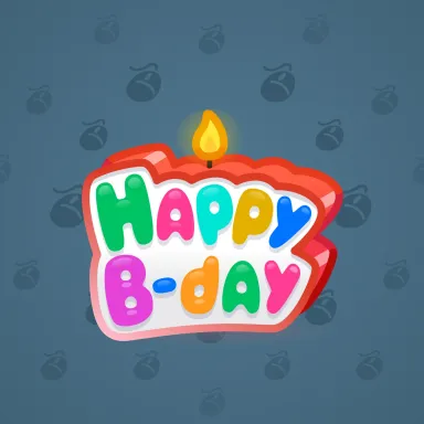 B-Day Candle #120055