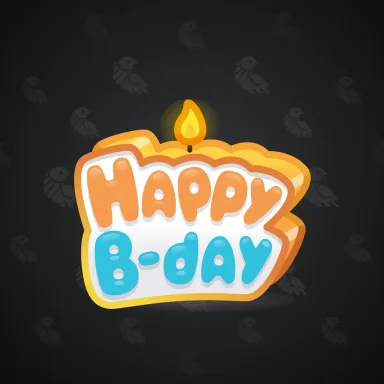 B-Day Candle