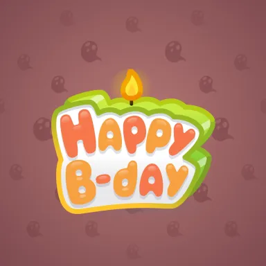 B-Day Candle #126427