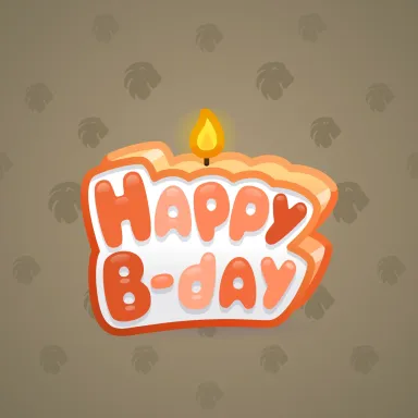 B-Day Candle #126453