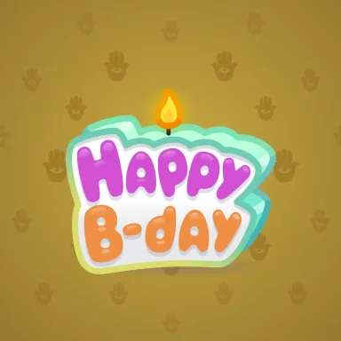 B-Day Candle