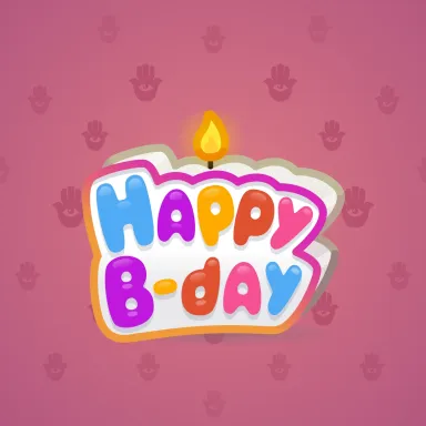 B-Day Candle #127784