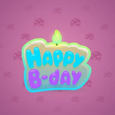 B-Day Candle #127792