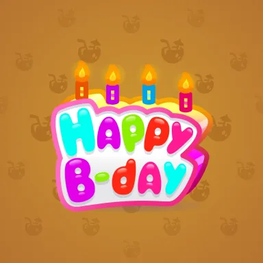 B-Day Candle