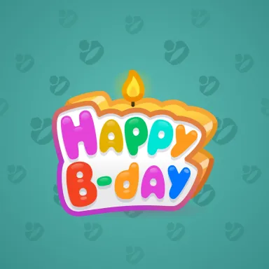 B-Day Candle