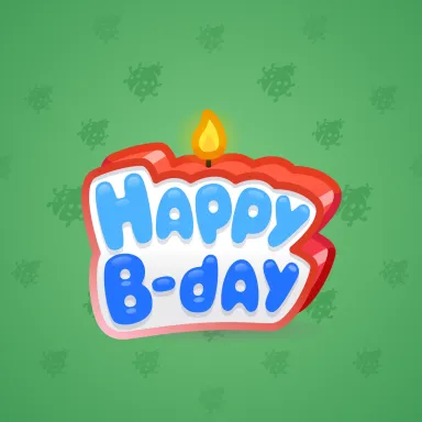 B-Day Candle #128908