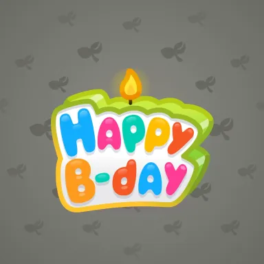 B-Day Candle