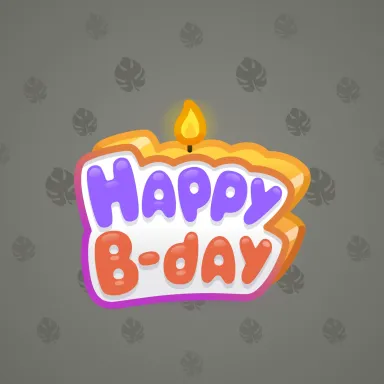 B-Day Candle