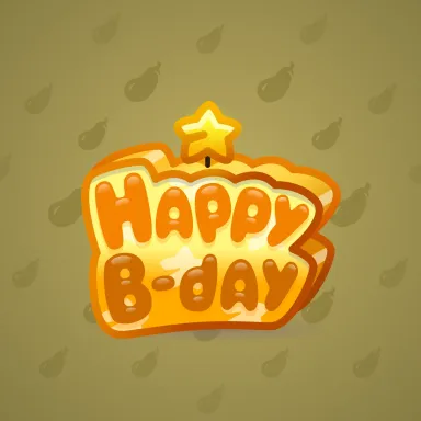 B-Day Candle