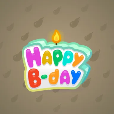 B-Day Candle #129813