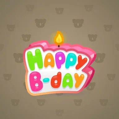 B-Day Candle #130173