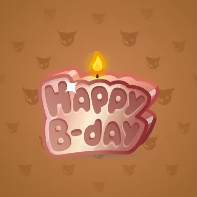 B-Day Candle