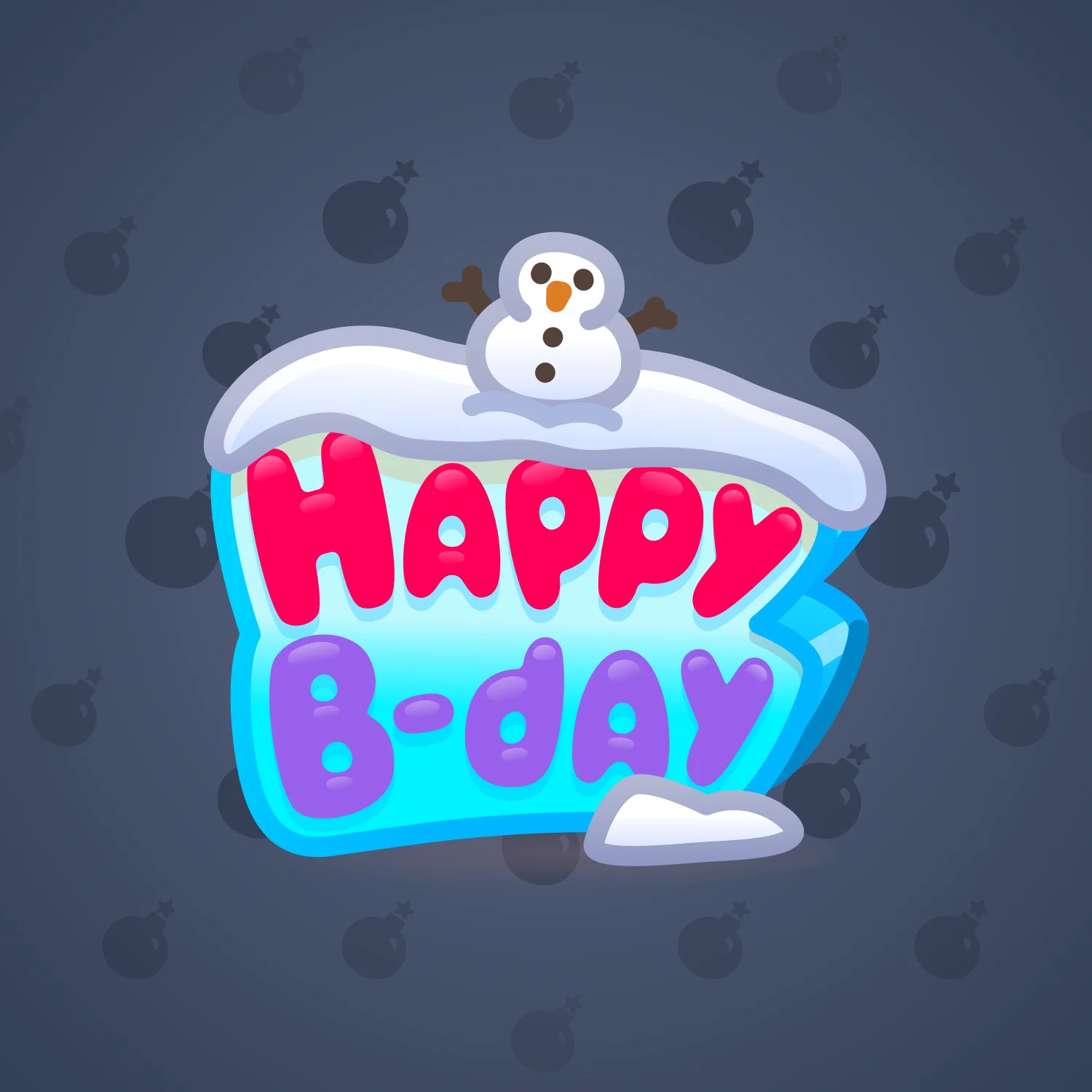 B-Day Candle