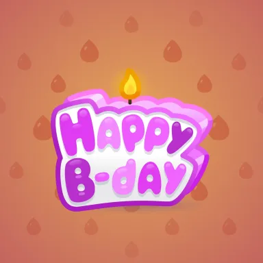 B-Day Candle #133239