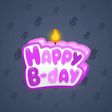 B-Day Candle