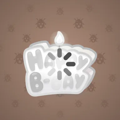 B-Day Candle #133606