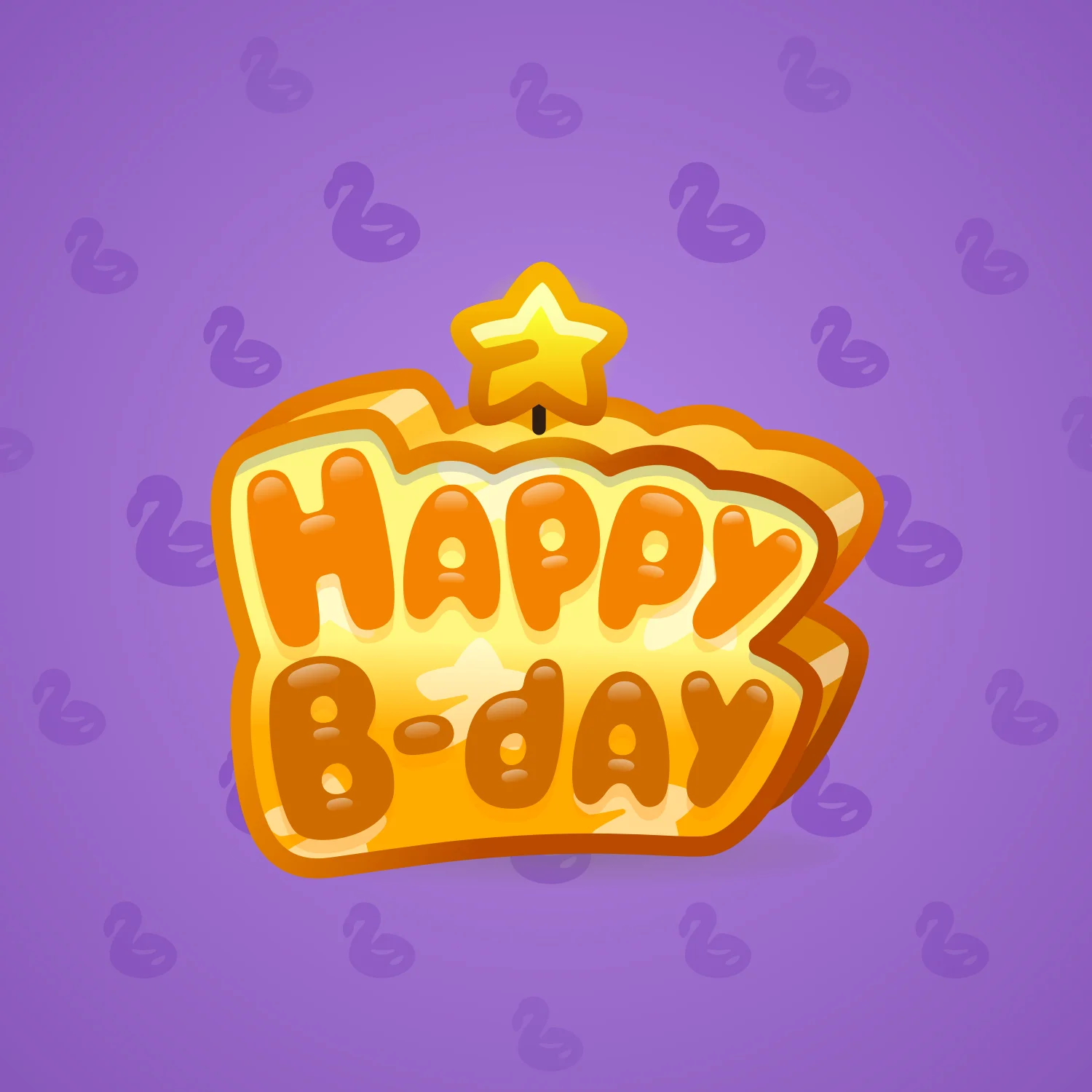 B-Day Candle #133911