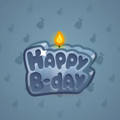 B-Day Candle #134585