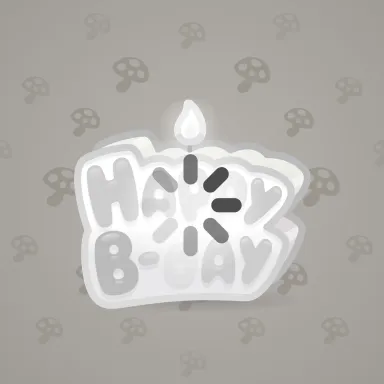 B-Day Candle