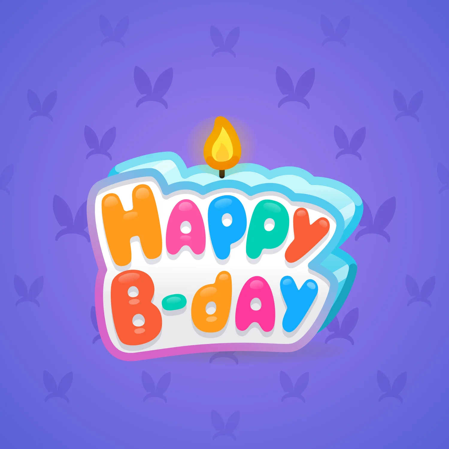B-Day Candle