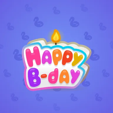 B-Day Candle #136257