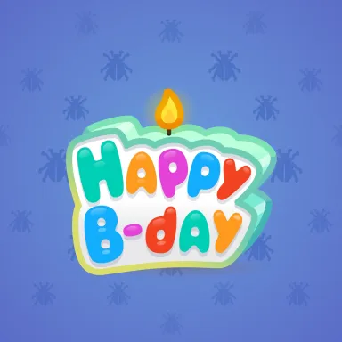 B-Day Candle