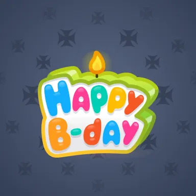 B-Day Candle #137033