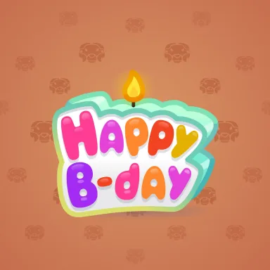 B-Day Candle