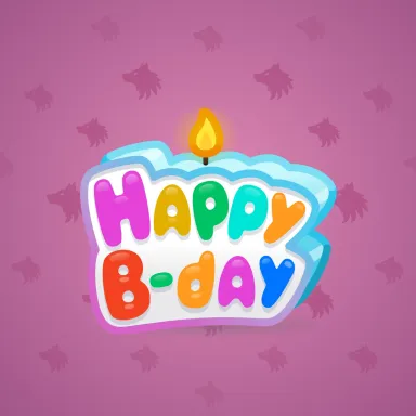 B-Day Candle #137410