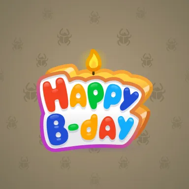 B-Day Candle #137680