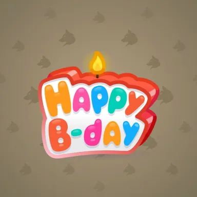 B-Day Candle